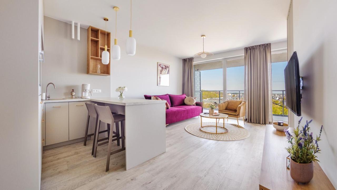Apartamenty Sun & Snow Modern Tower Gdynia Bagian luar foto